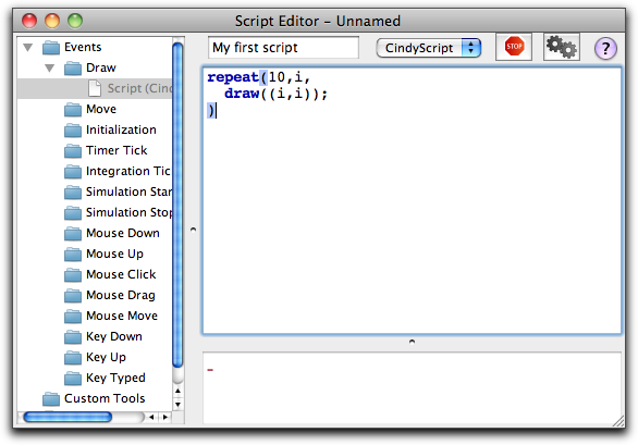 Create Mouse Click Script